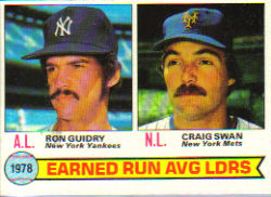 1979 Topps Baseball Cards      007      Ron Guidry/Craig Swan LL